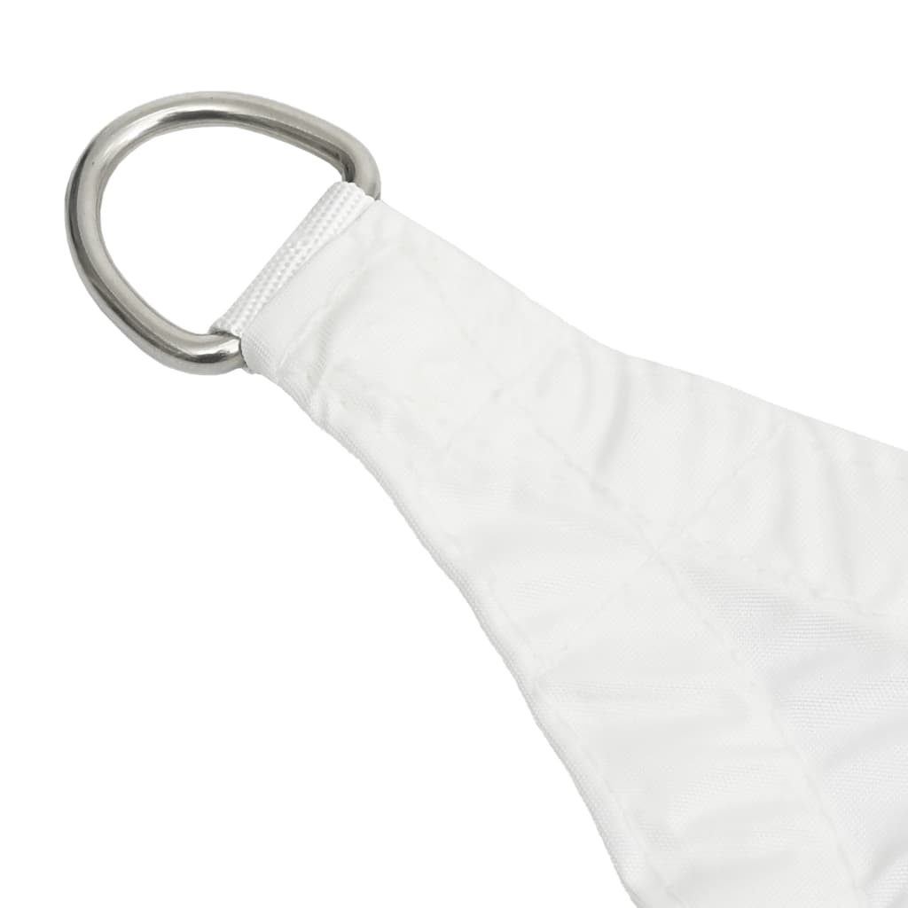 vidaXL Voile de parasol tissu oxford triangulaire 6x6x6 m blanc