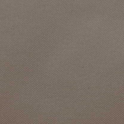 vidaXL Voile de parasol tissu oxford carré 4x4 m taupe