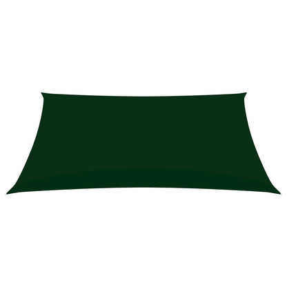 vidaXL Voile de parasol tissu oxford rectangulaire 2,5x4,5m vert foncé