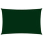 vidaXL Voile de parasol tissu oxford rectangulaire 3x6 m vert foncé
