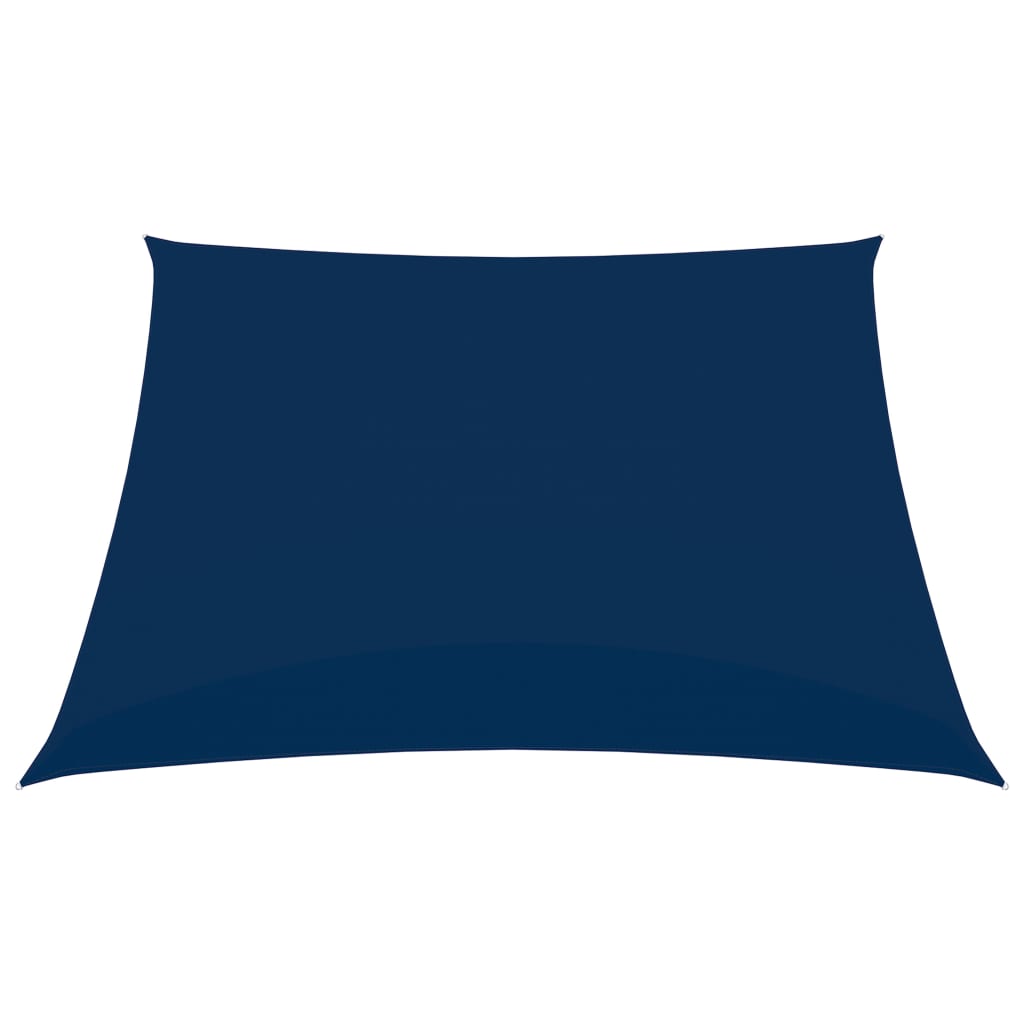 vidaXL Voile de parasol tissu oxford carré 2,5x2,5 m bleu