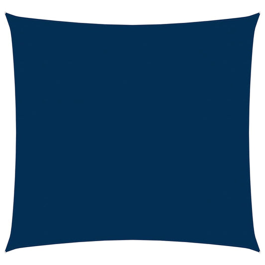vidaXL Voile de parasol tissu oxford carré 3,6x3,6 m bleu