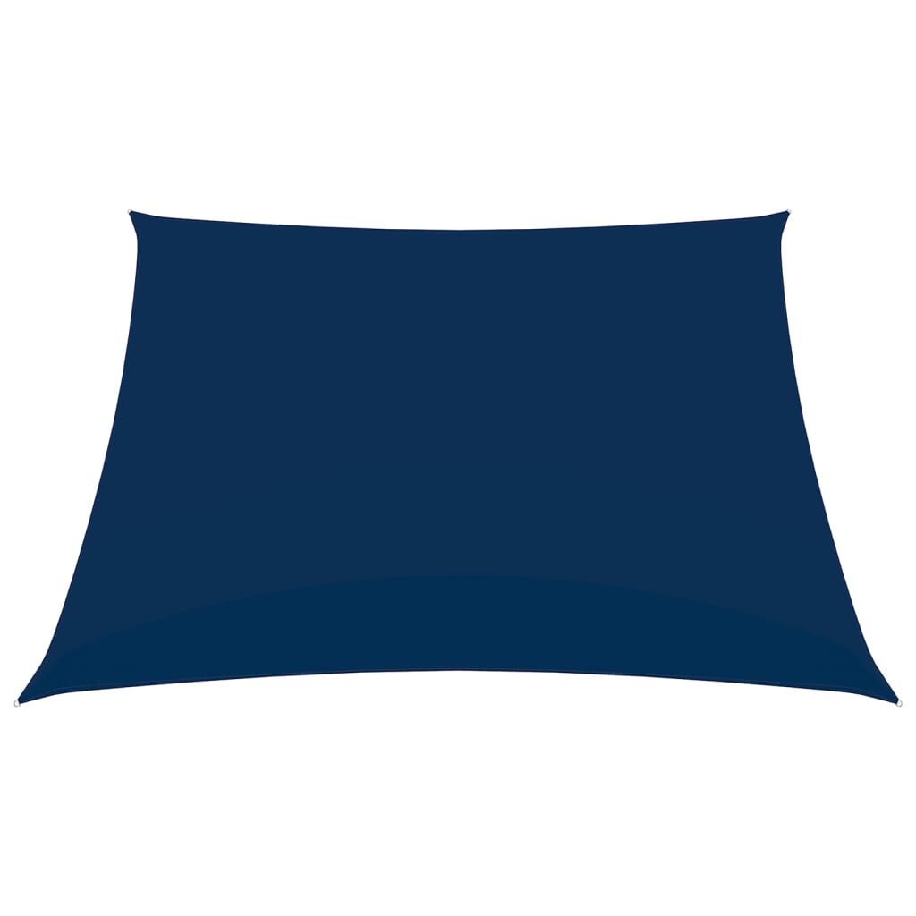 vidaXL Voile de parasol tissu oxford carré 3,6x3,6 m bleu