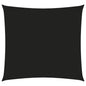 vidaXL Voile de parasol tissu oxford carré 2,5x2,5 m noir
