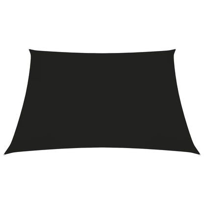 vidaXL Voile de parasol tissu oxford carré 2,5x2,5 m noir