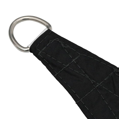 vidaXL Voile de parasol tissu oxford carré 5x5 m noir