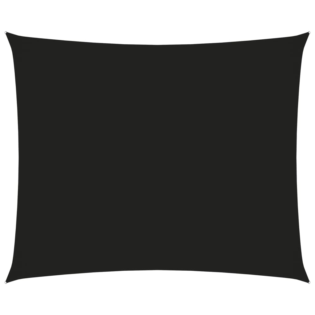 vidaXL Voile de parasol tissu oxford rectangulaire 2x3 m noir