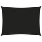 vidaXL Voile de parasol tissu oxford rectangulaire 2x3,5 m noir