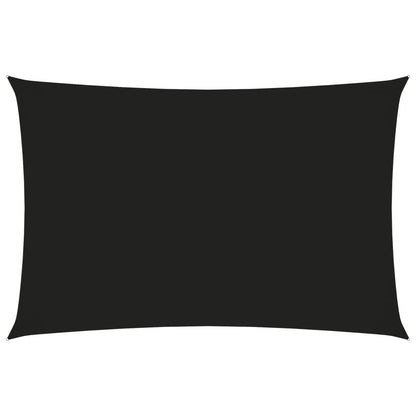 vidaXL Voile de parasol tissu oxford rectangulaire 2,5x4,5 m noir