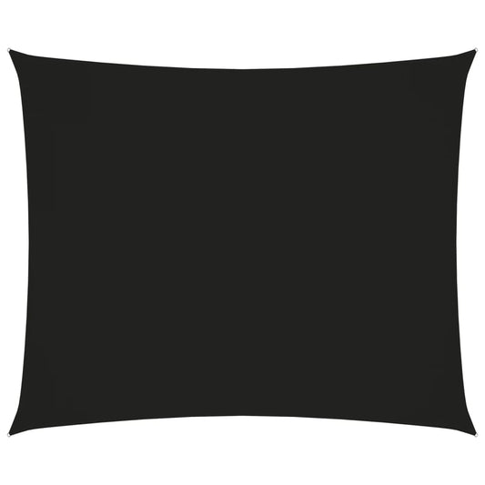 vidaXL Voile de parasol tissu oxford rectangulaire 3x4 m noir