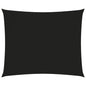 vidaXL Voile de parasol tissu oxford rectangulaire 3x4 m noir
