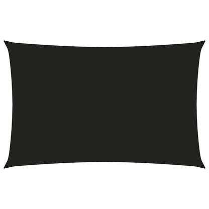 vidaXL Voile de parasol tissu oxford rectangulaire 3x6 m noir