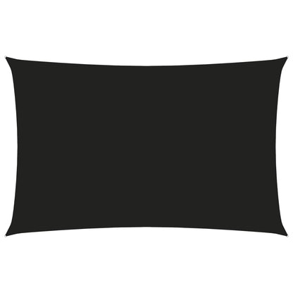 vidaXL Voile de parasol tissu oxford rectangulaire 4x7 m noir