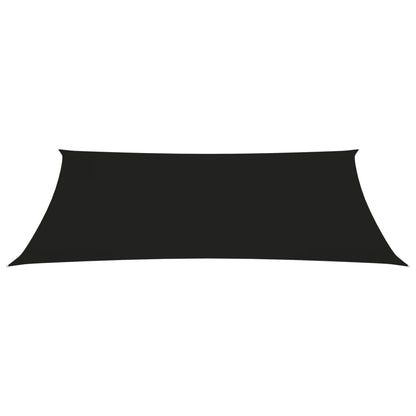 vidaXL Voile de parasol tissu oxford rectangulaire 4x7 m noir