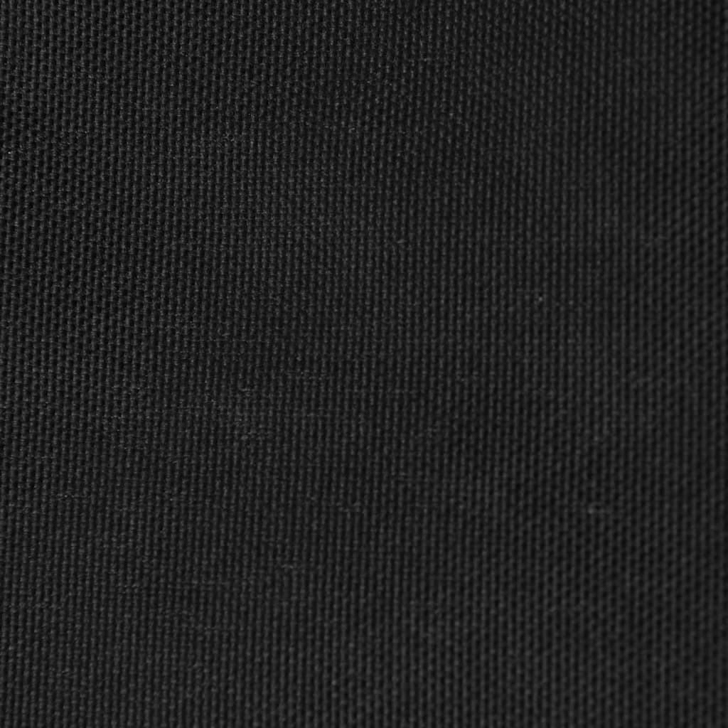 vidaXL Voile de parasol tissu oxford rectangulaire 4x7 m noir
