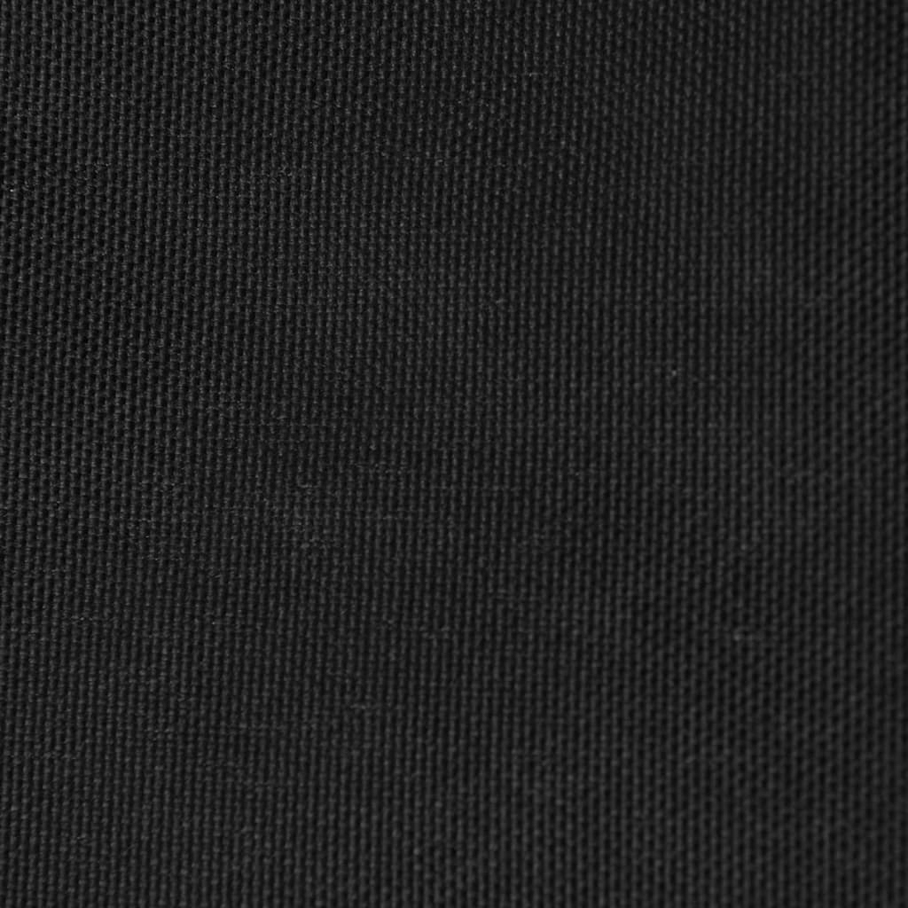 vidaXL Voile de parasol tissu oxford triangulaire 3x4x4 m noir
