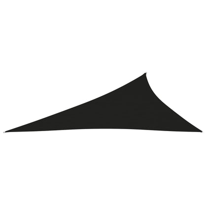 vidaXL Voile de parasol Tissu Oxford triangulaire 4x5x6,4 m Noir