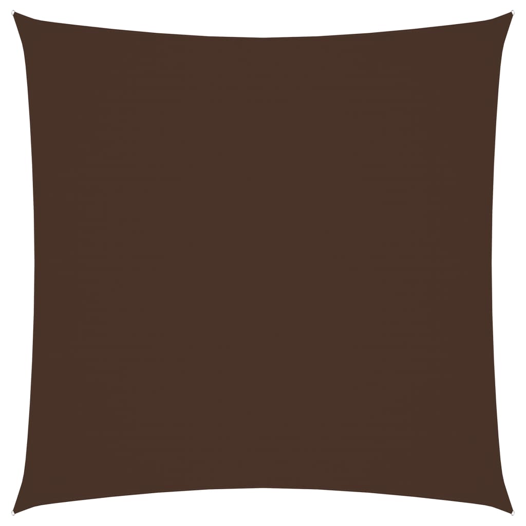 vidaXL Voile de parasol tissu oxford rectangulaire 2,5x3 m marron