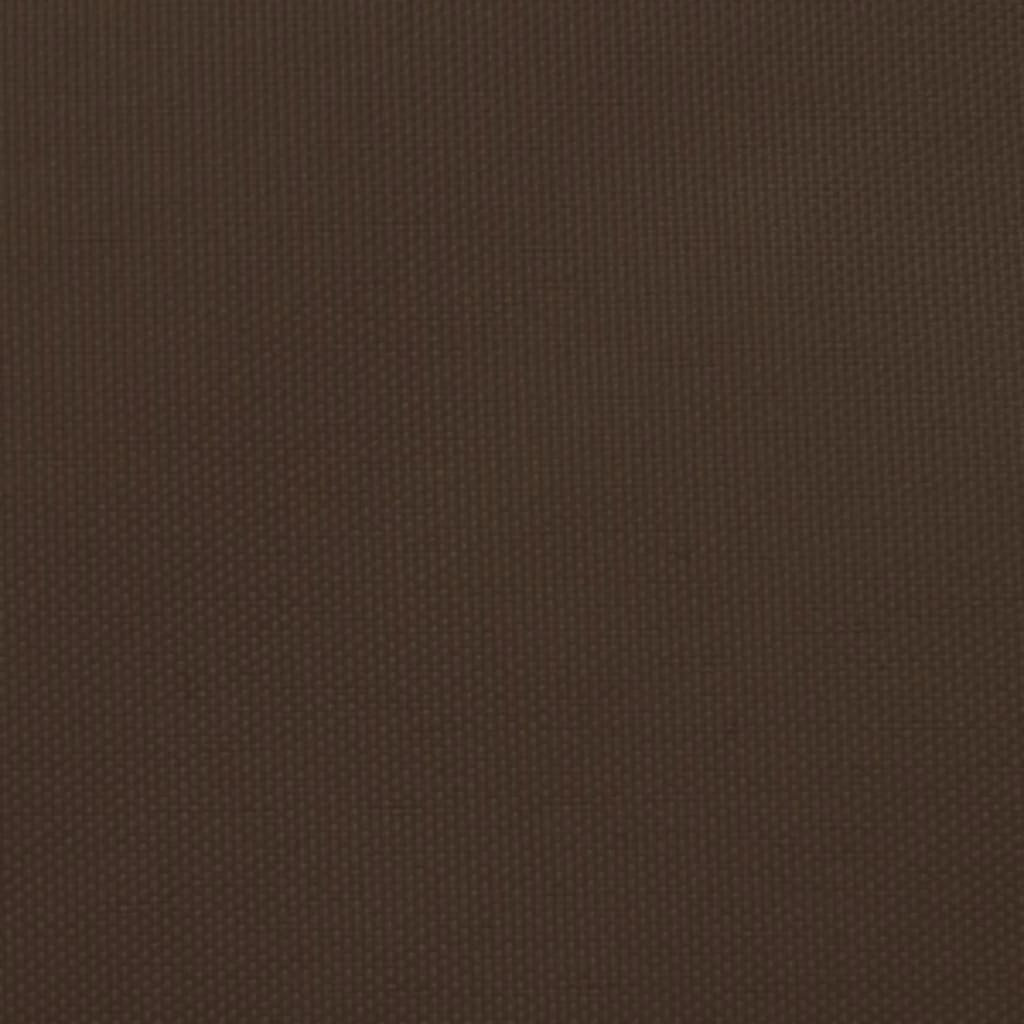 vidaXL Voile de parasol tissu oxford rectangulaire 2,5x3,5 m marron