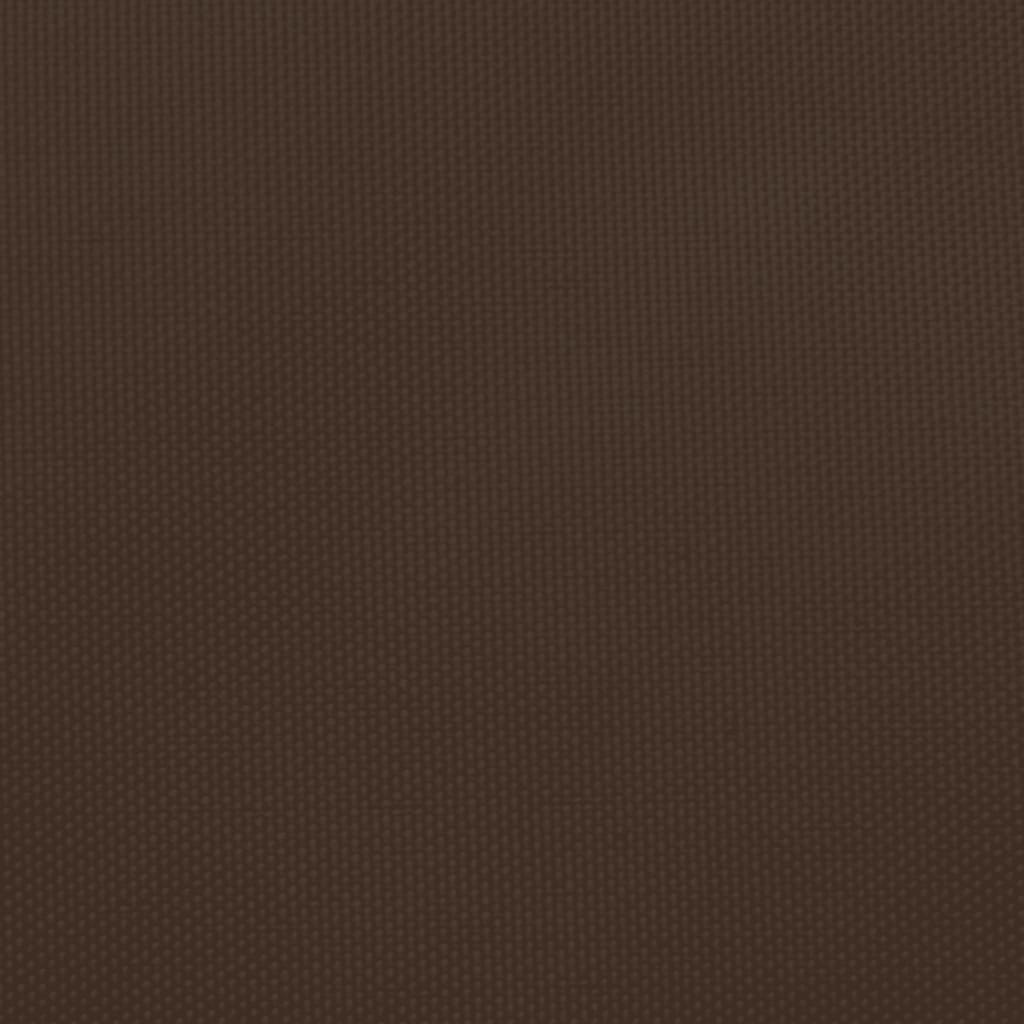 vidaXL Voile de parasol tissu oxford rectangulaire 3x4,5 m marron