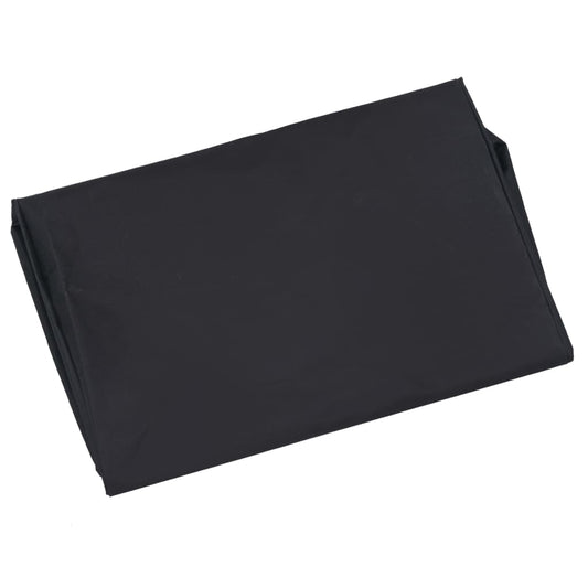 vidaXL Bâche de chariot de jardin Noir 81x41x40 cm Tissu