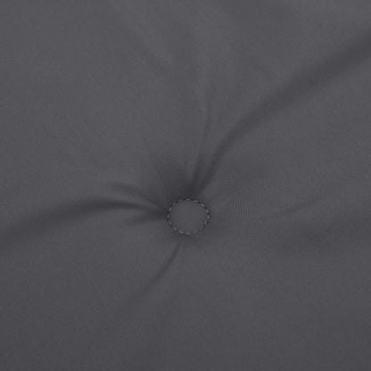 vidaXL Coussins de chaise de jardin lot de 6 anthracite 50x50x3 cm