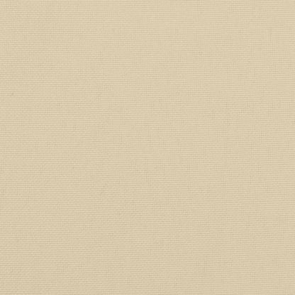 vidaXL Coussins de chaise jardin lot de 4 beige 50x50x3cm tissu oxford