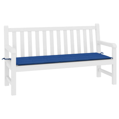 vidaXL Coussin de banc de jardin bleu royal 200x50x3 cm tissu oxford