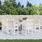 vidaXL Coussins de chaise de jardin à dossier bas lot de 6 beige