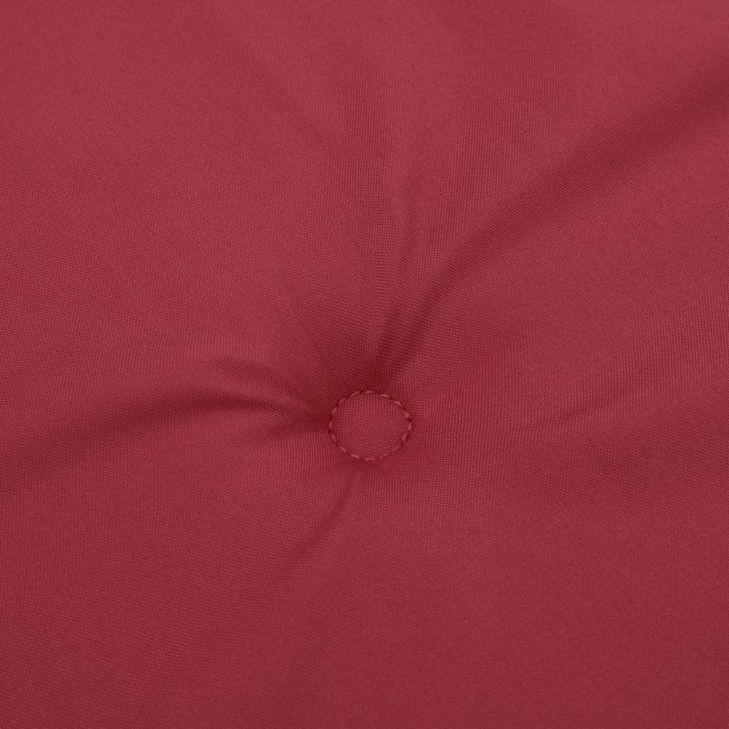 vidaXL Coussins de chaise de jardin à dossier bas lot de 2
