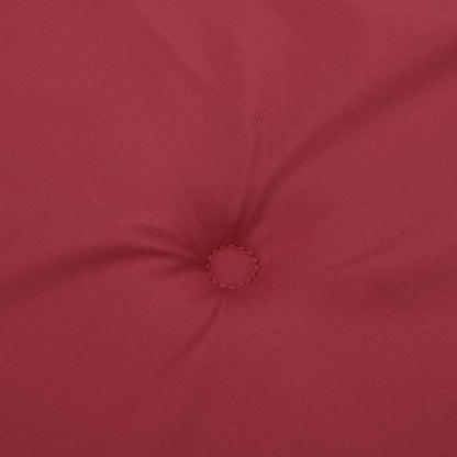 vidaXL Coussins de chaise de jardin à dossier bas lot de 2