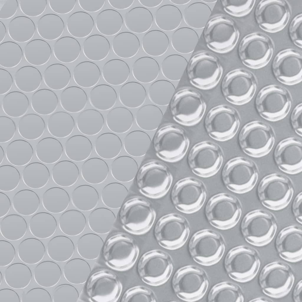 vidaXL Couverture de piscine Argenté 549x274 cm PE