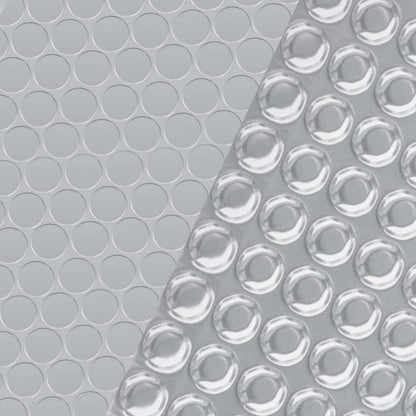 vidaXL Couverture de piscine Argenté 549x274 cm PE