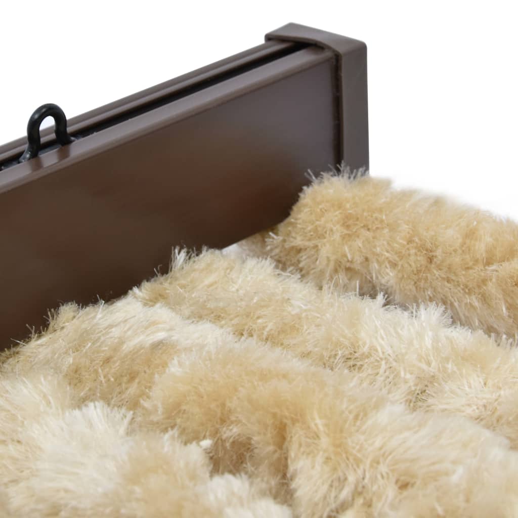 vidaXL Moustiquaire Beige 120x220 cm Chenille