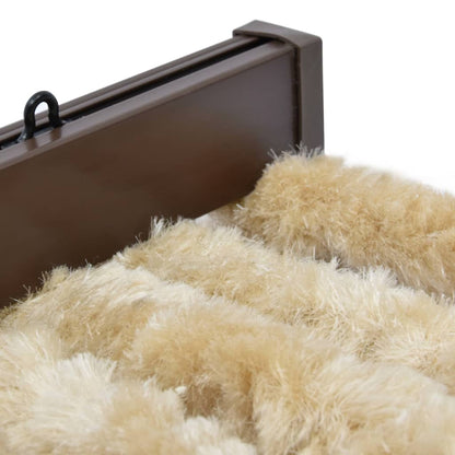 vidaXL Moustiquaire Beige 120x220 cm Chenille