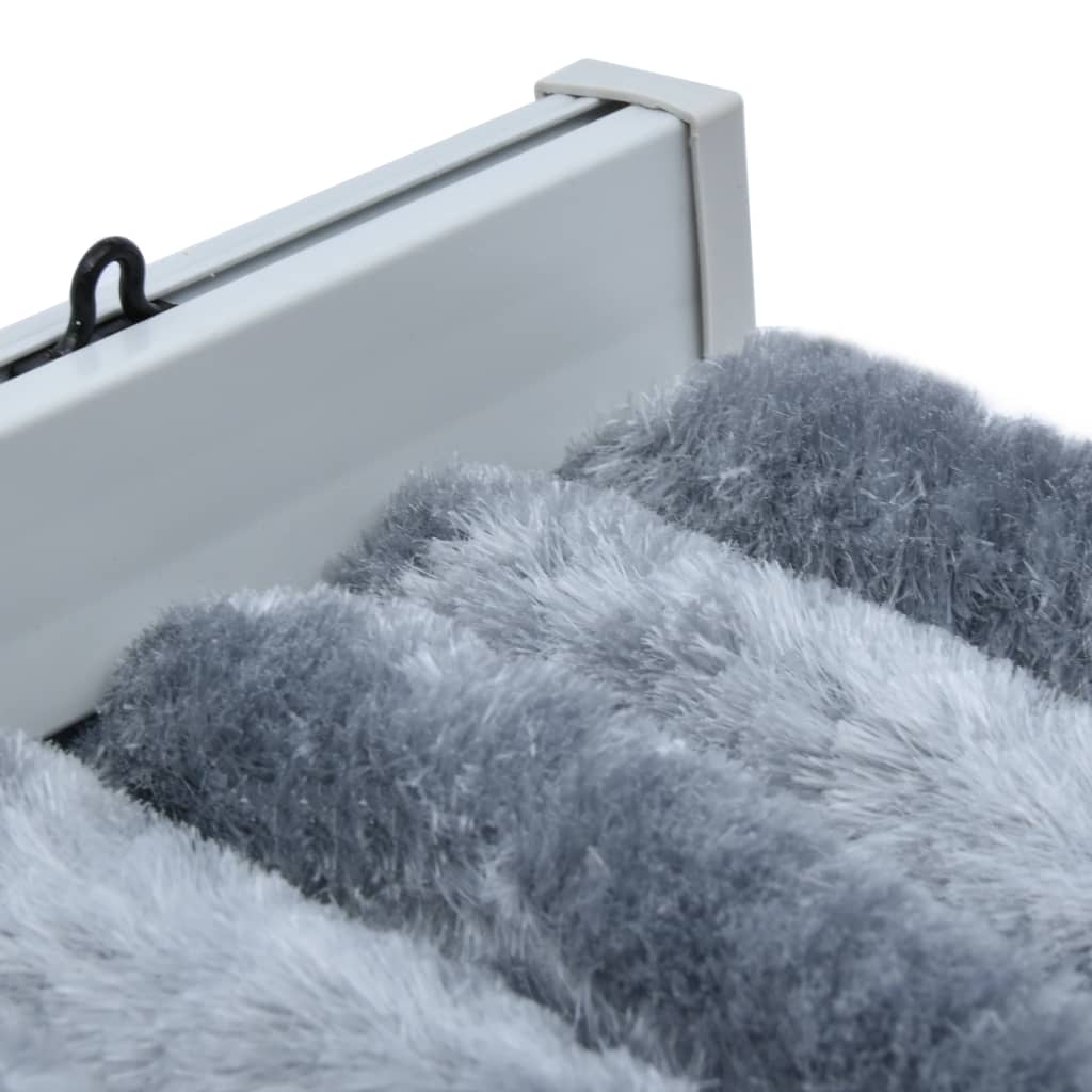 vidaXL Moustiquaire Argenté 120x220 cm Chenille