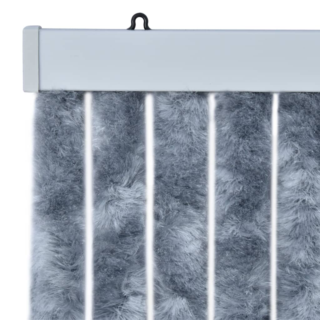vidaXL Moustiquaire Argenté 120x220 cm Chenille