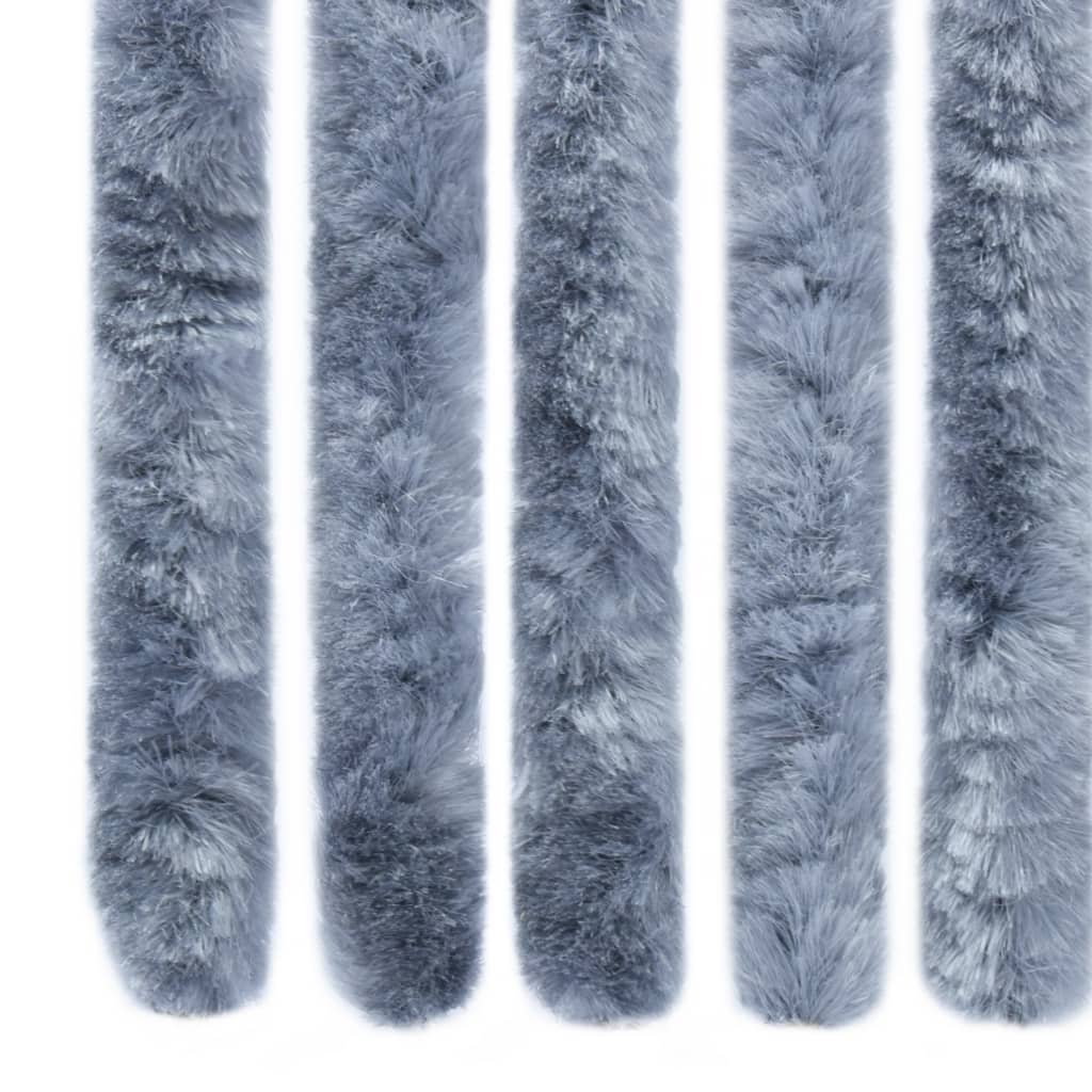 vidaXL Moustiquaire Argenté 120x220 cm Chenille