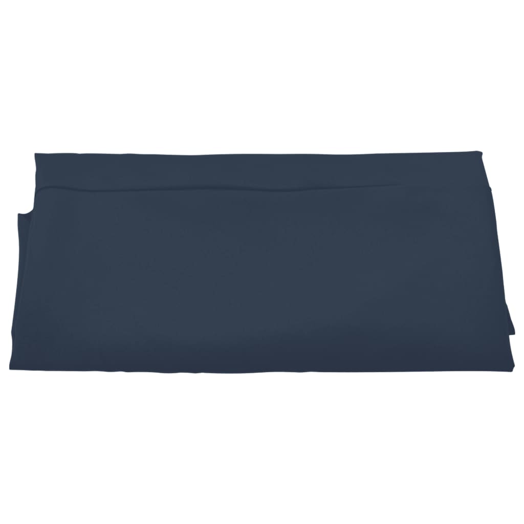 vidaXL Tissu de remplacement pour parasol déporté Bleu 350 cm