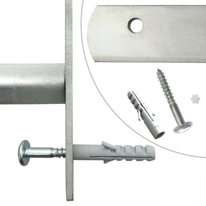 vidaXL Grilles réglables de sécurité de fenêtres 2 pcs 1000-1500 mm