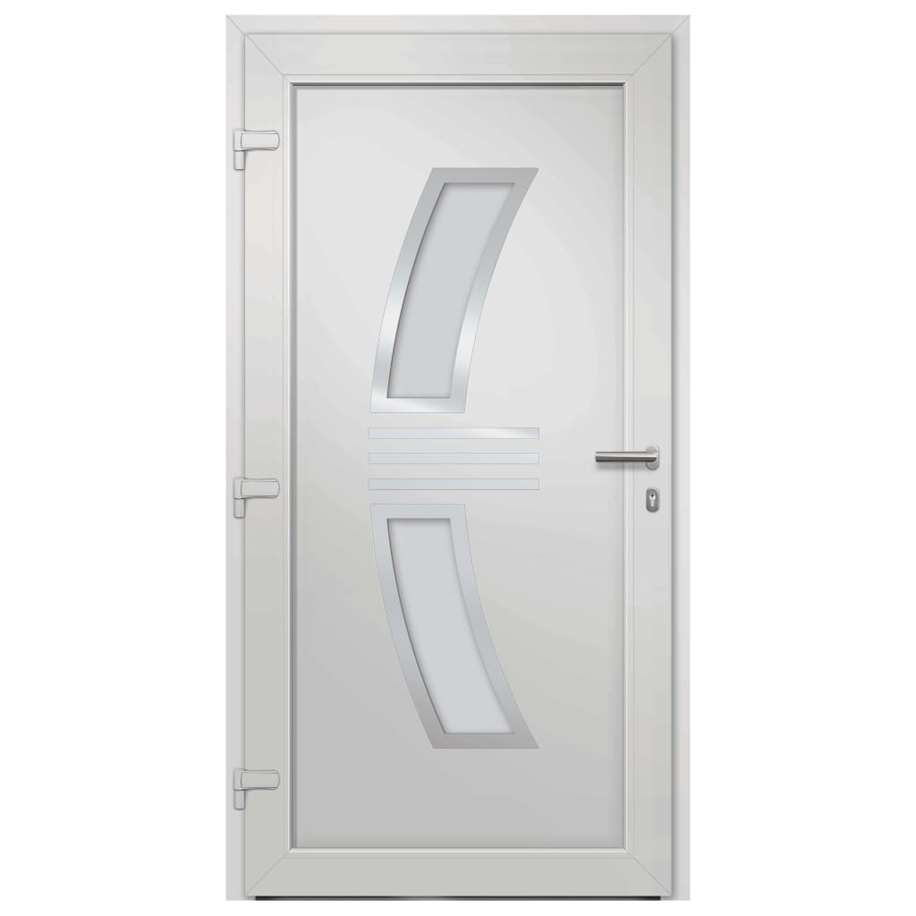 vidaXL Porte d'entrée Anthracite 88x200 cm