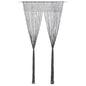 vidaXL Rideau en macramé Anthracite 140x240 cm Coton