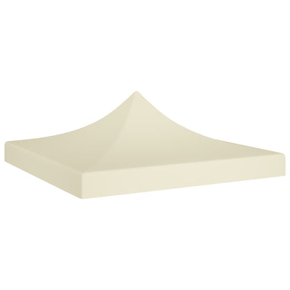 vidaXL Toit de tente de réception 2x2 m Crème 270 g/m²