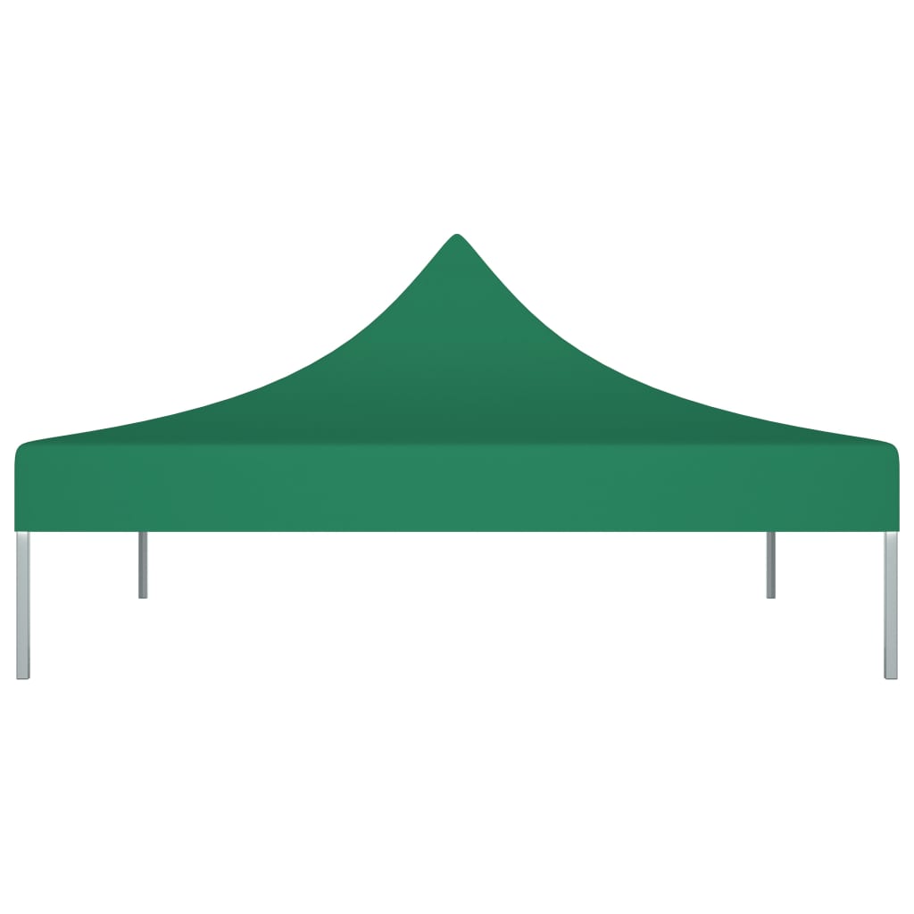 vidaXL Toit de tente de réception 2x2 m Vert 270 g/m²