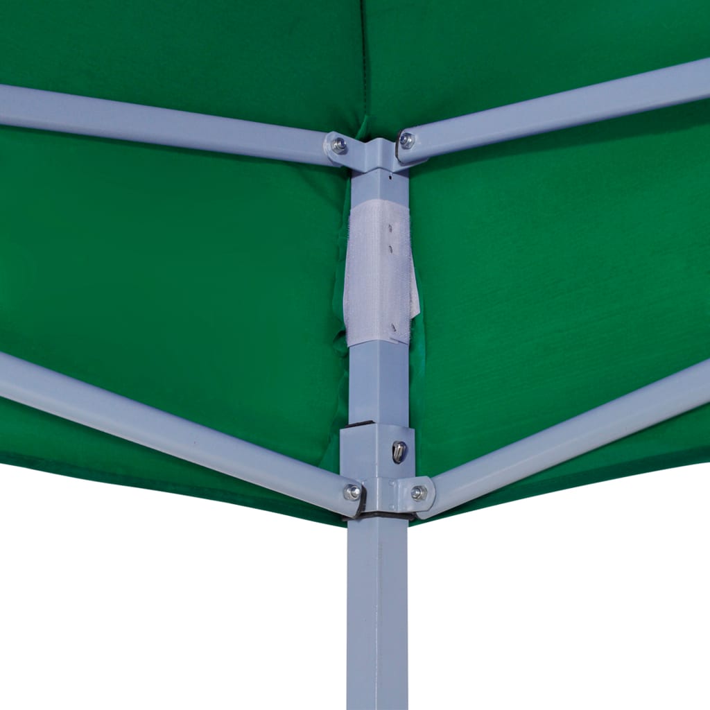 vidaXL Toit de tente de réception 2x2 m Vert 270 g/m²