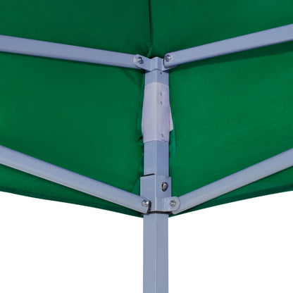 vidaXL Toit de tente de réception 2x2 m Vert 270 g/m²
