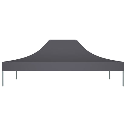 vidaXL Toit de tente de réception 4x3 m Anthracite 270 g/m²