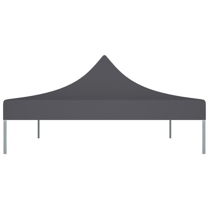 vidaXL Toit de tente de réception 4x3 m Anthracite 270 g/m²