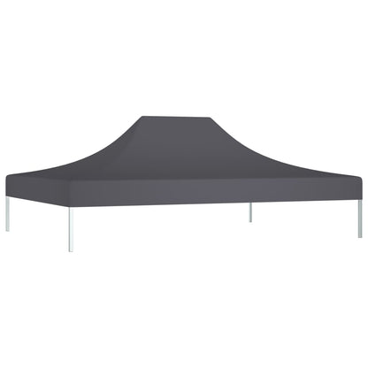 vidaXL Toit de tente de réception 4,5x3 m Anthracite 270 g/m²