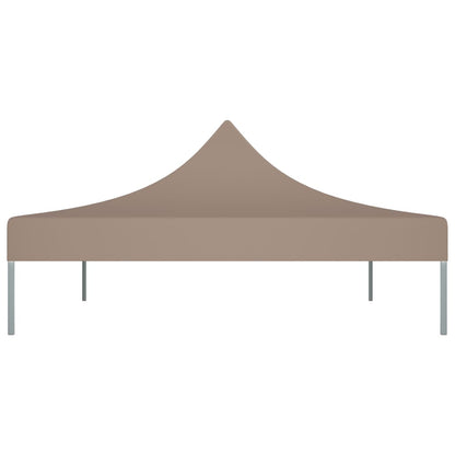 vidaXL Toit de tente de réception 4,5x3 m Taupe 270 g/m²